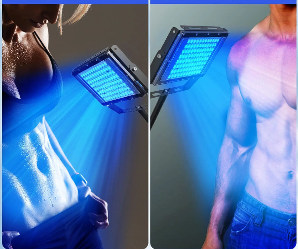 🔵 Lampe à Lumière Bleue UV – Spéciale Soin & Bronzage