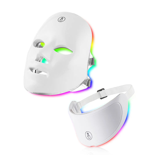 💡 Masque LED 7 Couleurs – Réjuvénation & Soin Complet du Visage